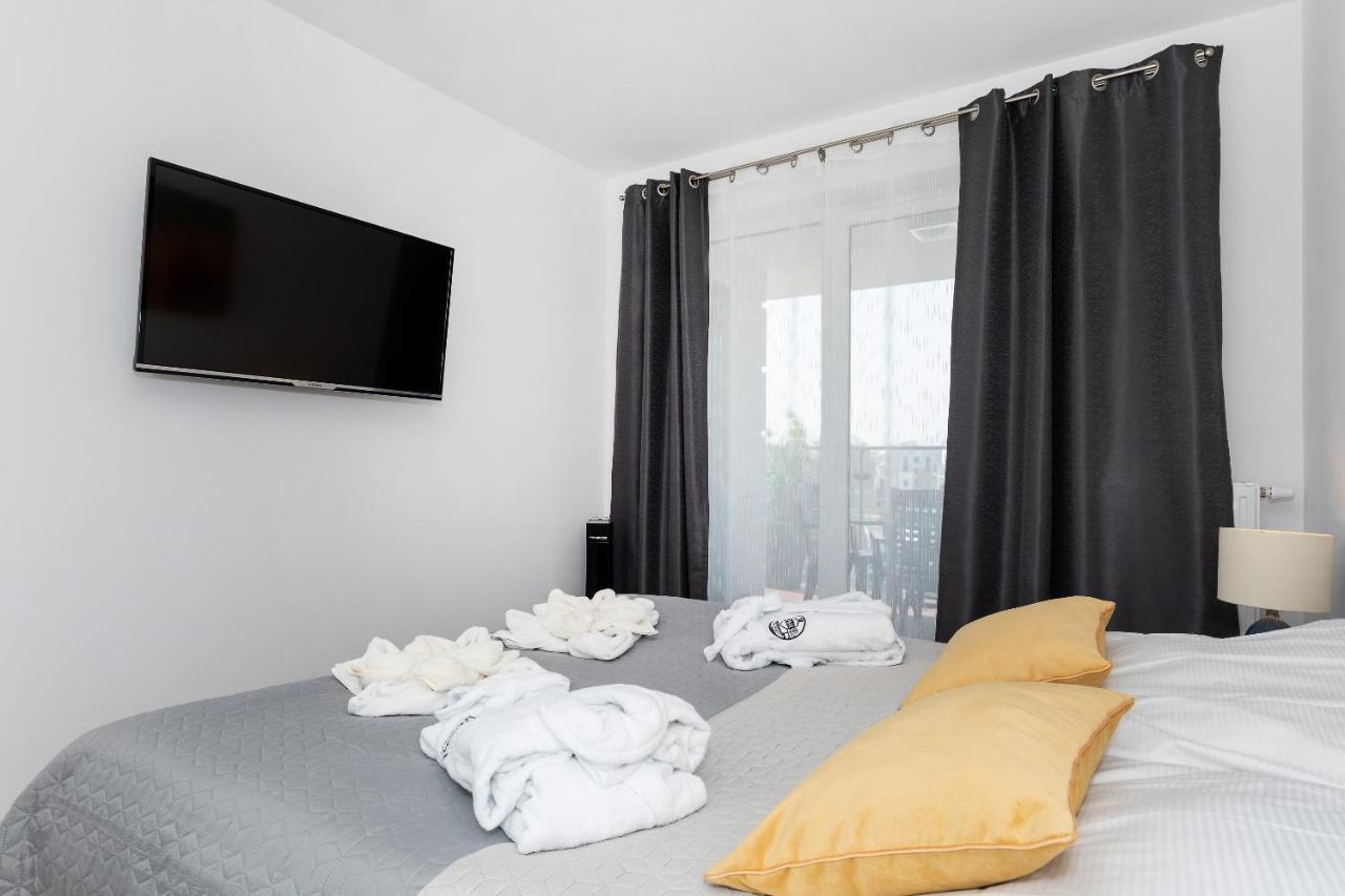 Polanki Park Deluxe Apartament SWEET HOME D405 Garage Pool Sauna Jacuzzi Fitness Kołobrzeg Esterno foto